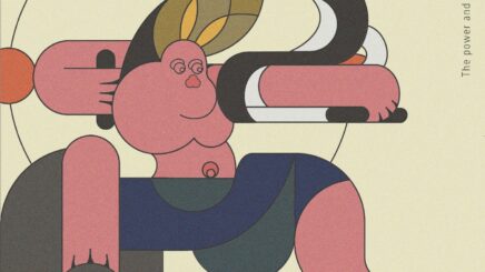 画像：「風神雷神」2025年　AdobeIllustrator,Photoshop